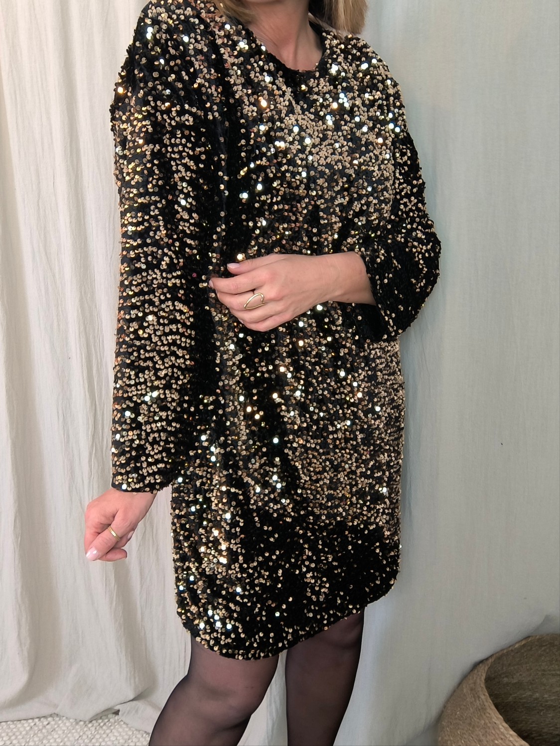 Robe sequin