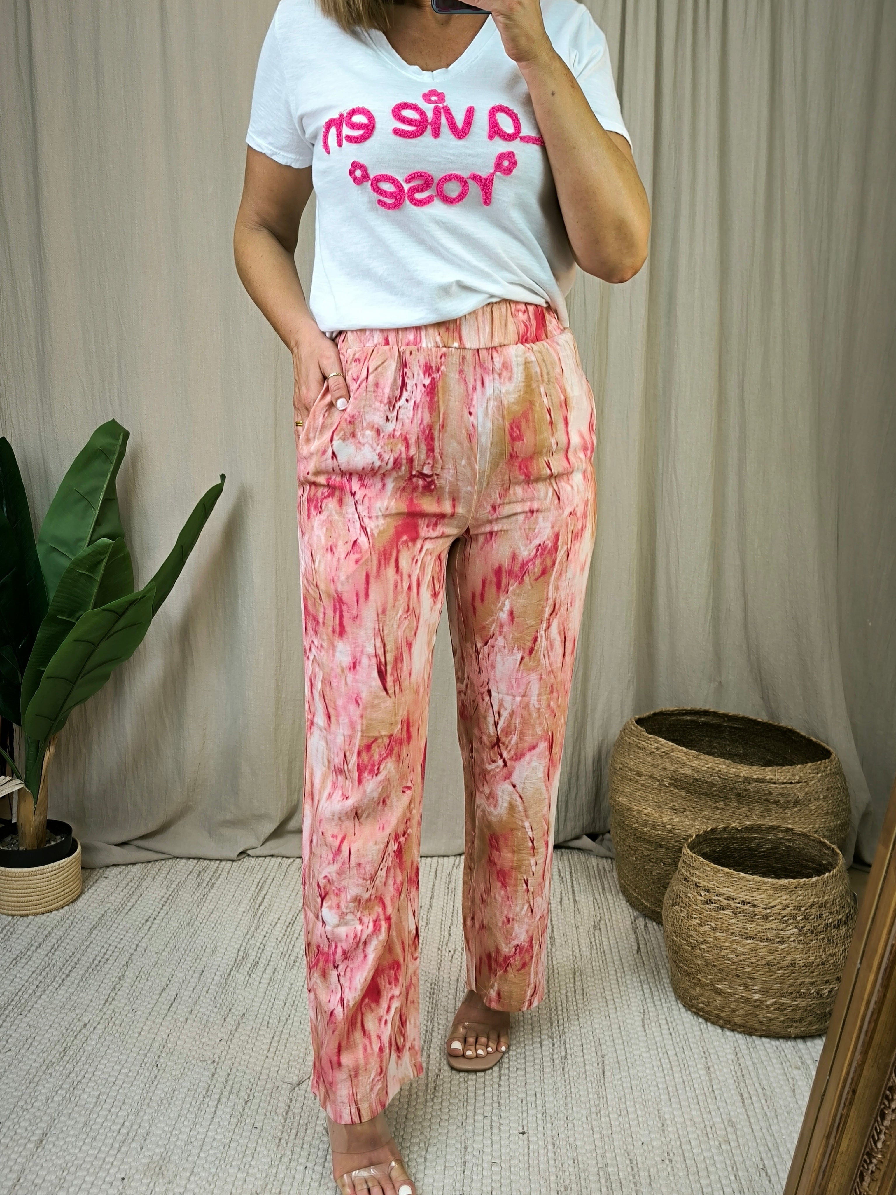 Pantalon tie and dye | Addict showroom