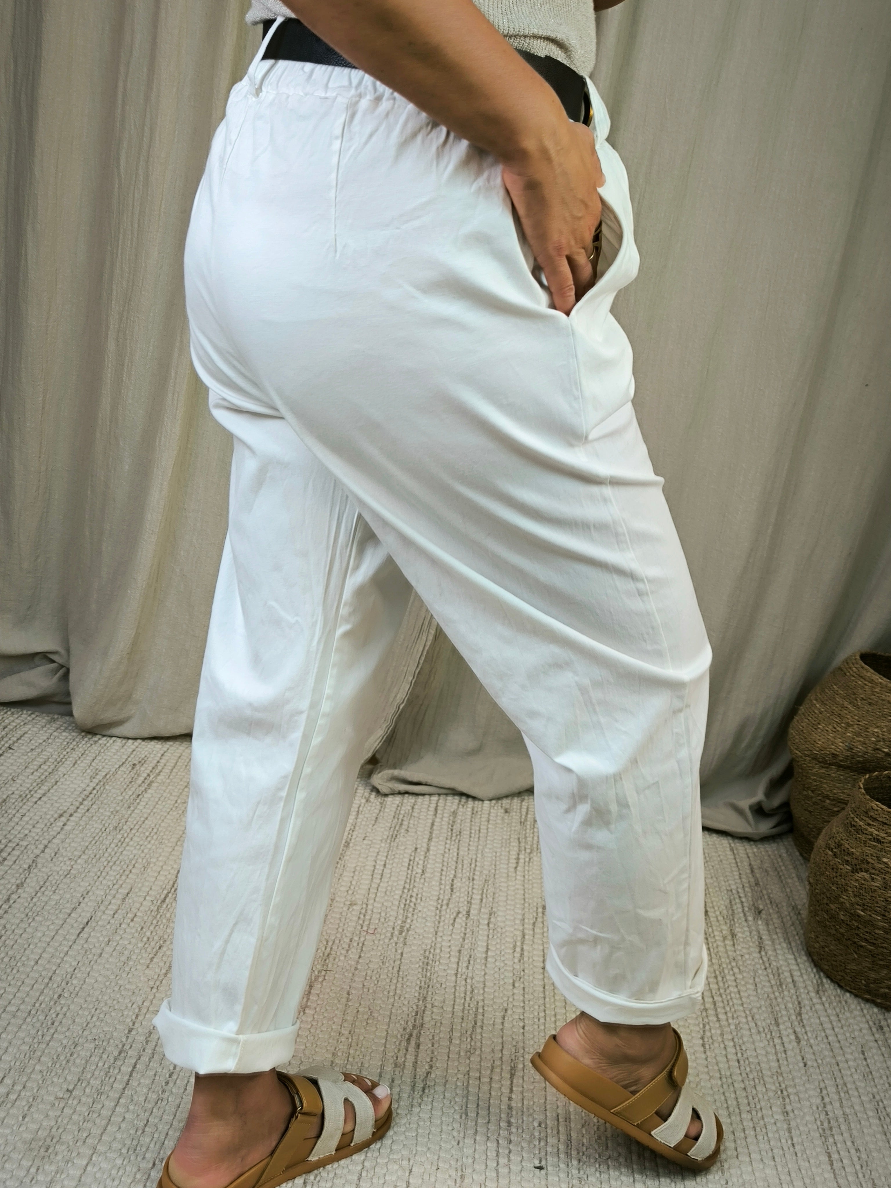 Pantalon blanc | Addict showroom