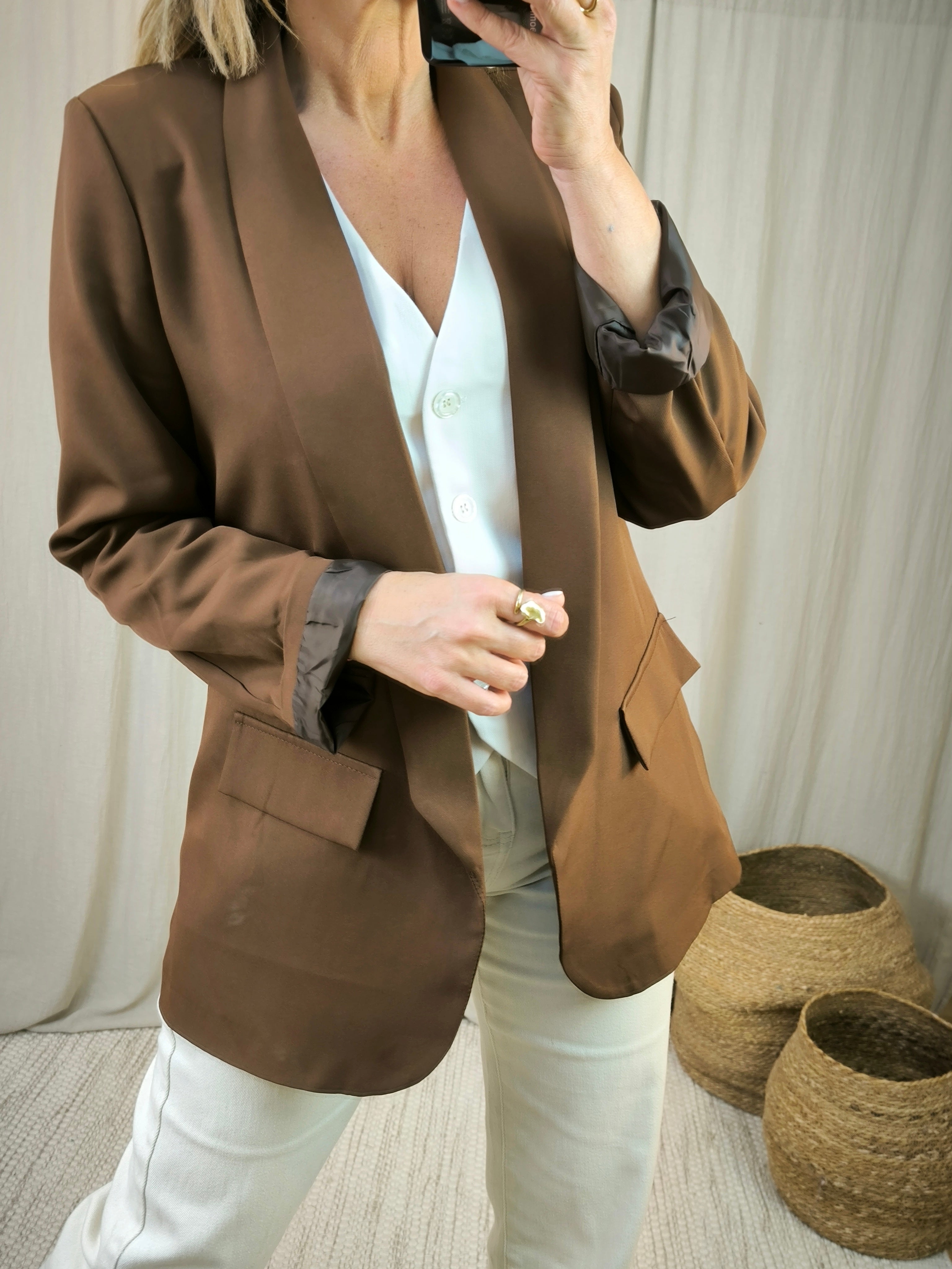 Blazer choco  | Addict showroom