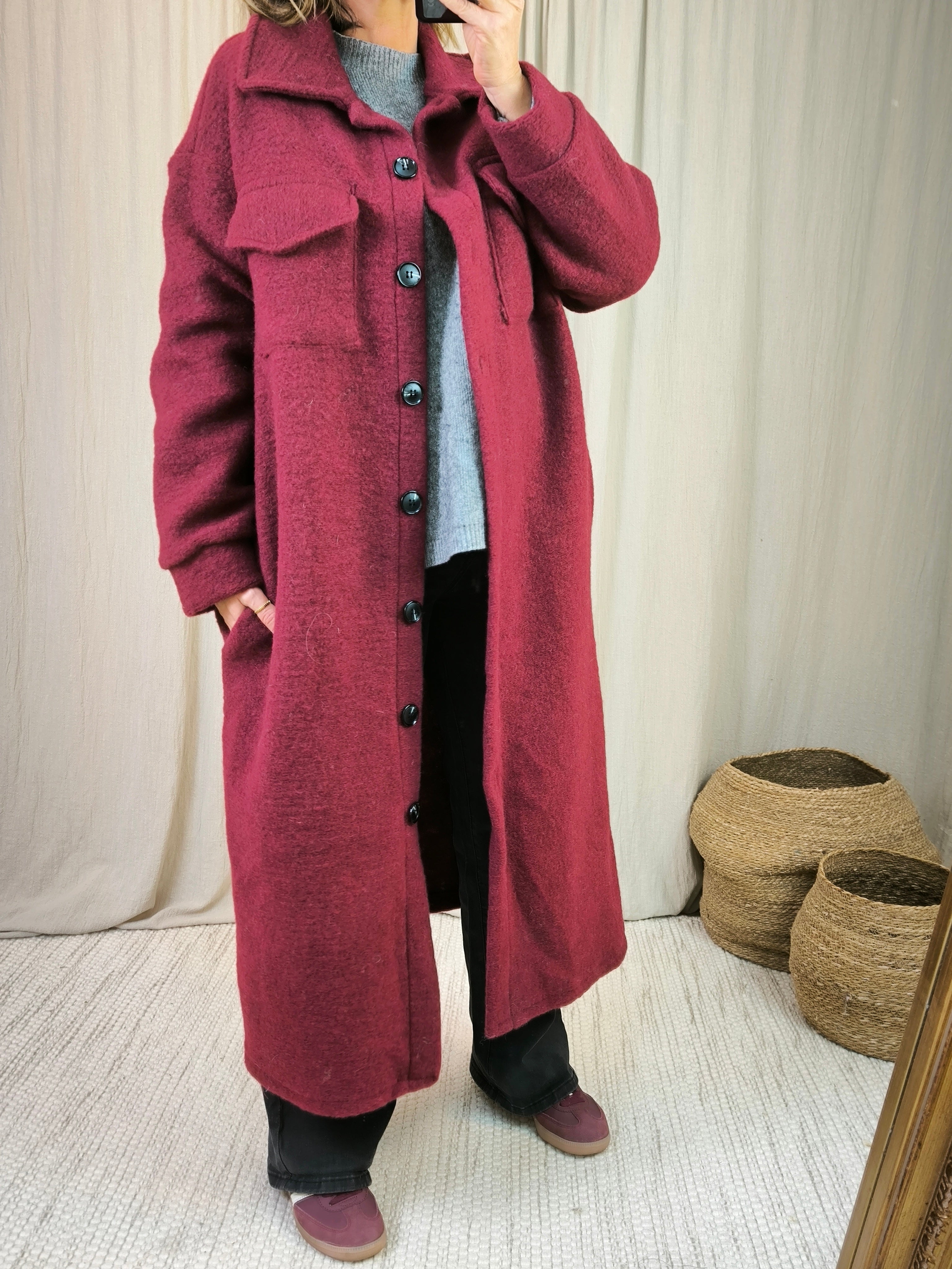 Manteau Bouton | Addict showroom