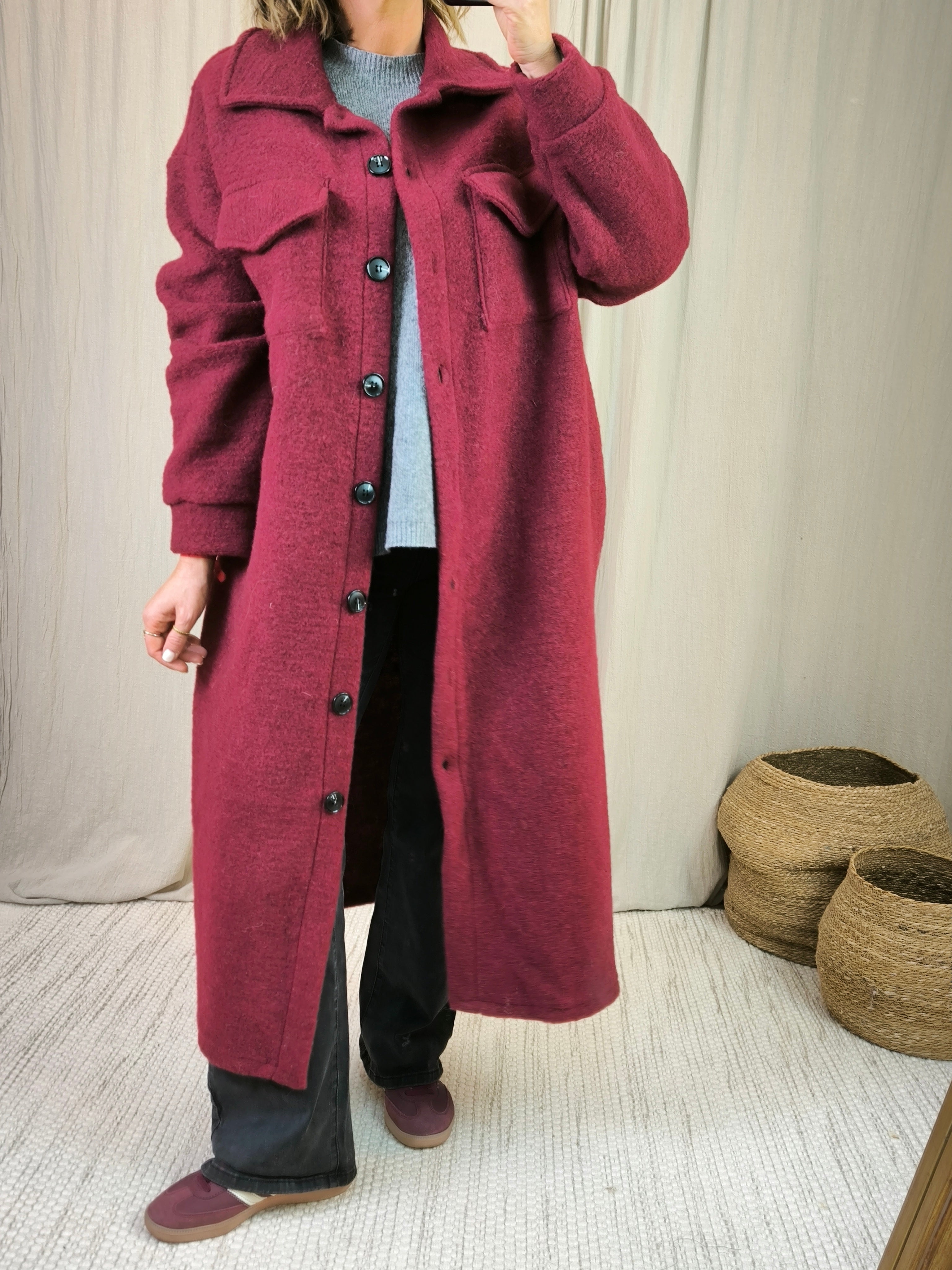 Manteau Bouton | Addict showroom