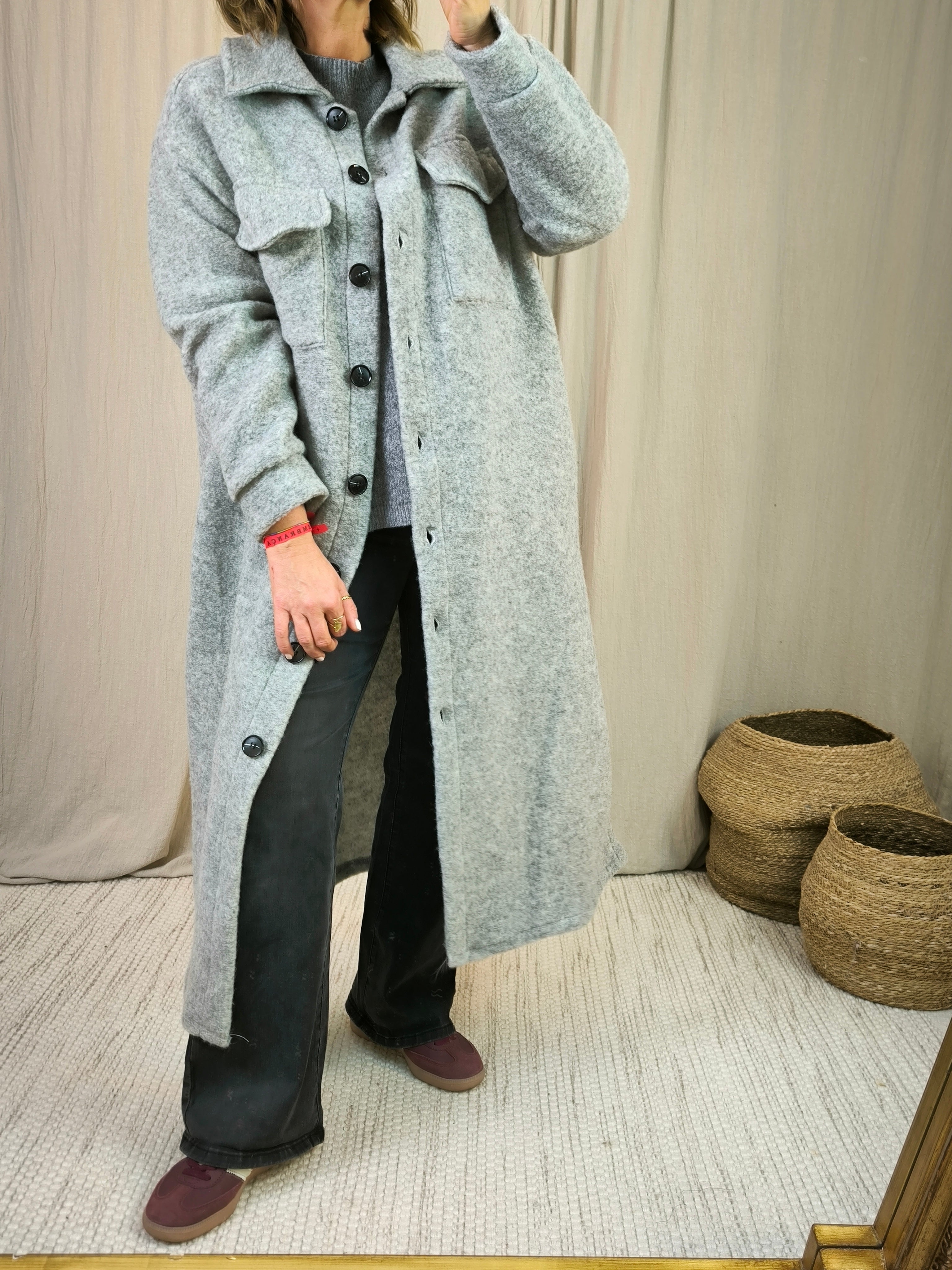 Manteau Bouton | Addict showroom