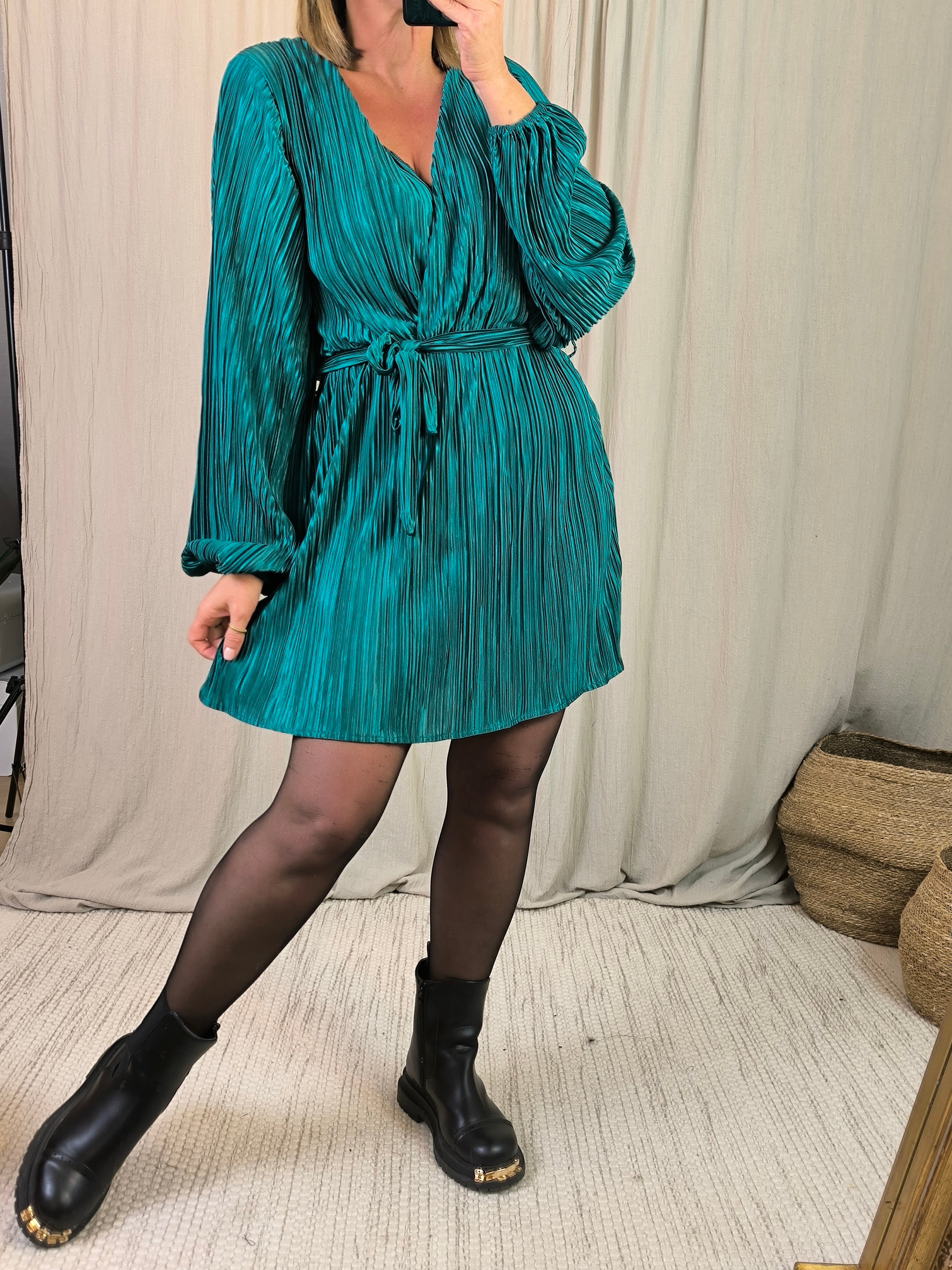 Robe plissée | Addict showroom