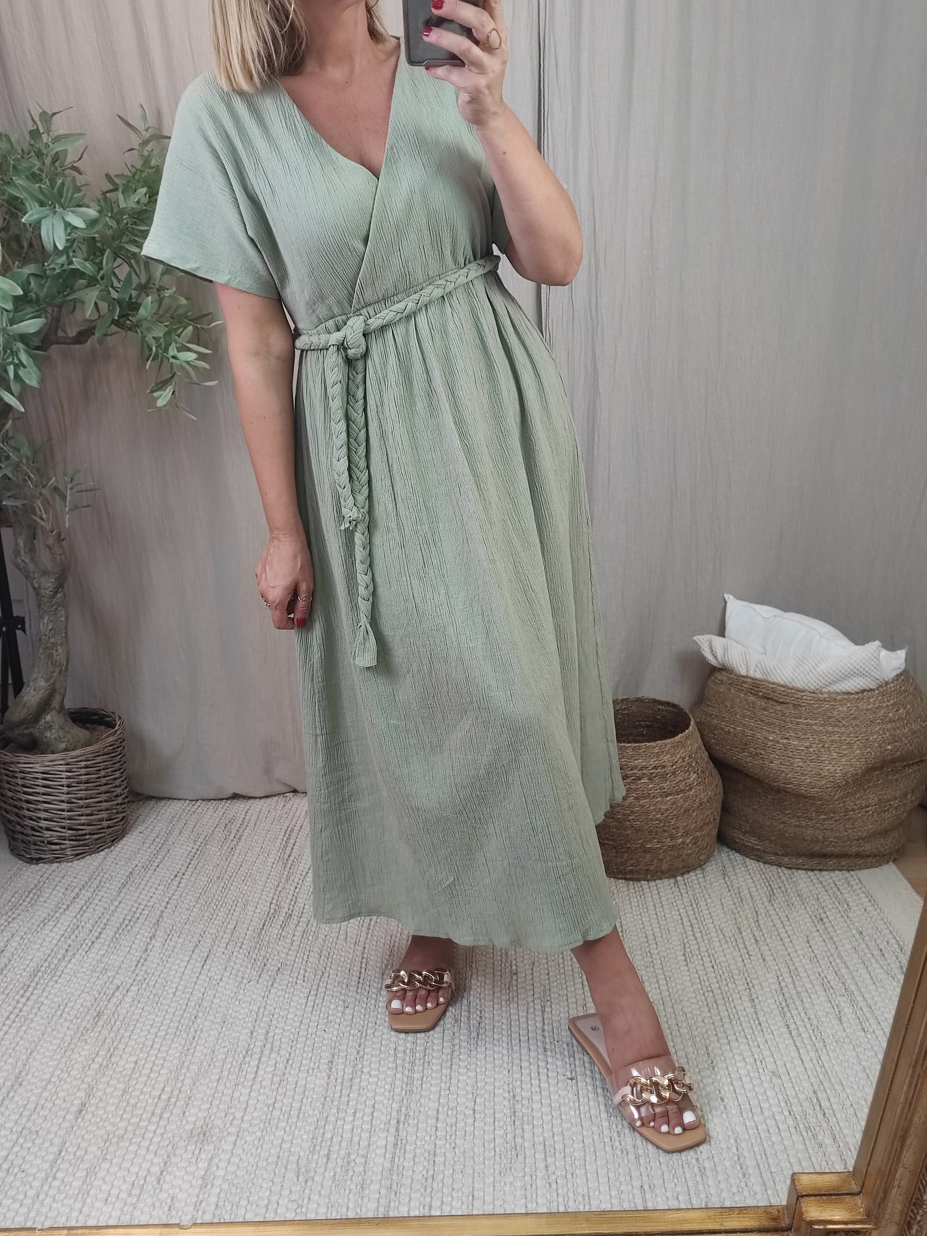 Robe tressée | Addict showroom