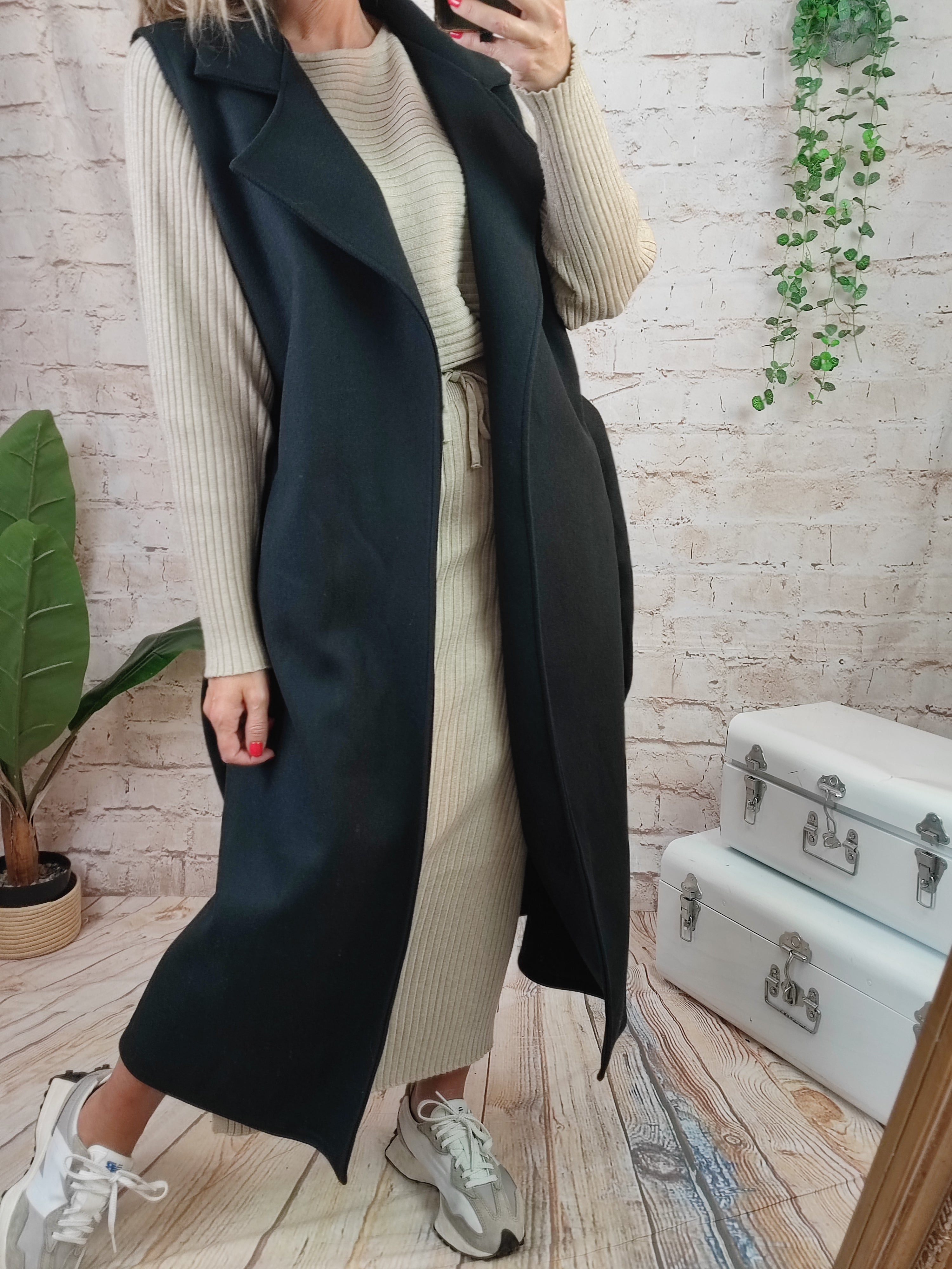 manteau sans manches | Addict showroom