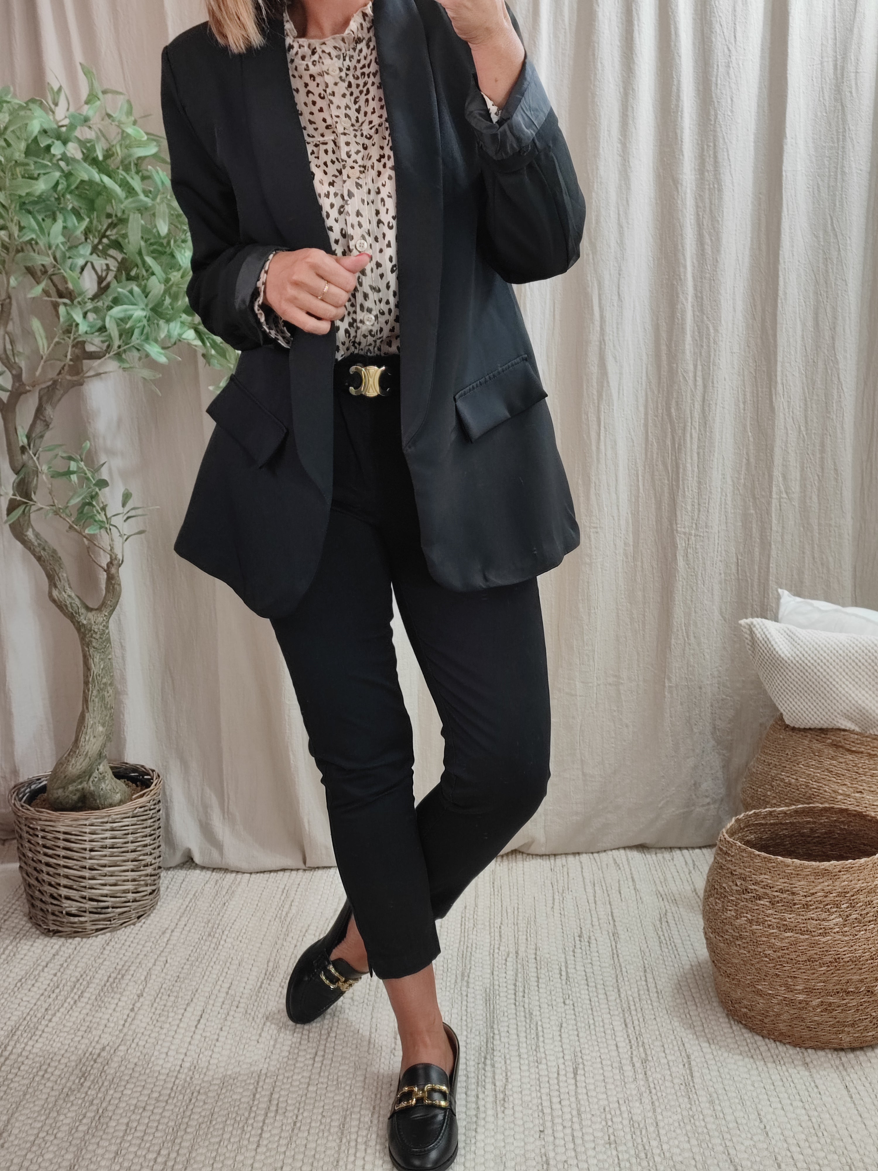 Blazer noir | Addict showroom